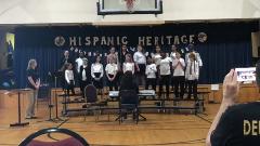 	BPA Chorus Performance at Family Dinner Night Celebrating Hispanic Heritage